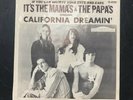 Mamas and the Papas - California Dreamin' RARE PROMO Picture Sleeve 45