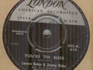 LAVERN BAKER & JIMMY RICKS*YOU'RE THE BOSS*SOUL*THE LONDON LABEL*LISTEN