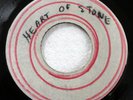 DELROY WILSON 45 Heart Made Of Stone/Version VG+ reggae JAMAICA BLANK c4553
