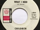 CHILDREN Enough of What I Need/Picture Me OBSCURE GARAGE PSYCH 45 *hear*