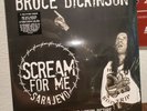 Bruce Dickinson Scream For Me Sarajevo LP  Vinyl Record New Sealed Iron Maiden