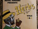 MF DOOM - Special Herbs Vol. 3 & 4 ?Vinyl 2XLP ?Metal Fingers NEW IN HAND ??