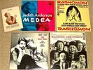 4 RARE DRAMA PLAY LPs: Medea+ Playbill/Rashomon/The Real Thing/Waiting For Godot
