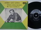 JERRY LEE LEWIS Sweet Little Sixteen DENMARK 45 danish Sun Records ROCKABILLY