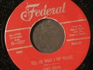 JAMES BROWN: try me / tell me what i did wrong FEDERAL 7