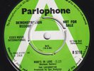 LOCOMOTIVE Rudi's In Love RARE M- UK DEMO 45 promo Never Set Me Free ROCKSTEADY