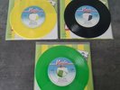 Set of 3 Public Image Ltd singles Italian import with post card .