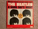 Beatles  A HARD DAY'S NIGHT Mono with RARE SONG STICKER & RARE CORRECTED LABEL