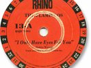 The FLAMINGOS/The CLEFTONES 78 RPM Record. I Only Have Eyes for You/ Little Girl
