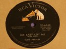 EARLY ROCK AND ROLL-78-ELVIS PRESLEY-MY BABY LEFT ME