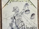 metallica and justice for all 2008 pressing vinyl heavy metal VG+