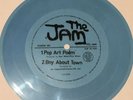 The Jam  Pop Art Poem  Blue Flexi  Disc Rare 7” Paul Weller