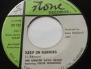 CANADA  THE SPENCER DAVIS GROUP Somebody Help Me / Keep On Running 1967 45