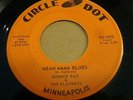 RARE ROCKABILLY 45...RONNIE RAY...MEAN MAMA BLUES...CIRCLE DOT...VG