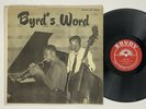 DONALD BYRD Byrd's Word Savoy 12032 Mono RVG VG+Jazz LP
