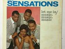 The SENSATIONS let me in / music  Argo LP 4022 VG++ wlp 1st DG doo-wop Chess