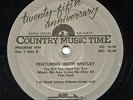 Rare Country Radio Show LP - Keith Whitley / Ferlin Husky - Interviews & Music