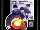 THE BEATLES I SAW HER STANDING THERE 45 RPM GOLD METALIZED RECORD RARE NON RIAA