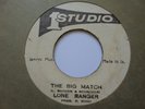 LONE RANGER The Big Match STUDIO ONE Reggae 7