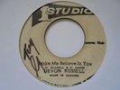 DEVON RUSSELL Make Me Believe In You STUDIO ONE Reggae 7