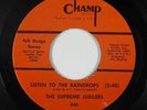 Soul Gospel 45 - Supreme Jubilees - Listen To The Raindrops - Champ - mp3