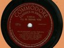 78 rpm Billie Holiday Commodore 553 I'll Be Seeing You in E-