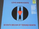 LOVE AND ROCKETS seventh dream USA LP new BLUE VINYL limited #1136/1500 bauhaus