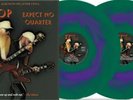 ZZ TOP LP x 2 Expect No Quarter GREEN & PURPLE COLOURED VINYL Numbered 1980 Live