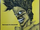 THE CRAMPS BAD MUSIC FOR BAD PEOPLE RARE YELLOW VINYL COPY IN AS NEW CONDITION
