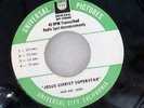 JESUS CHRIST SUPERSTAR 45 rare RADIO AD SPOTS for movie EX great copy