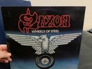 SAXON 'Wheels Of Steel' 1980  Mint Never played 1st press Metal Promo LP France