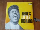 Rare LITTLE RICHARD (Here's) 1ST PRESS SPECIALTY LABEL MONO LP 1957 SP-100 USED