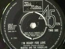 Martha And The Vandellas I'M READY FOR LOVE  Tamla Motown TMG 582  EX. UK 1966 