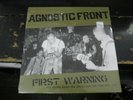 AGNOSTIC FRONT First Warning United Blood Era Recs NYC 1983 LP VINYL Record NEW