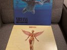 NIRVANA Nevermind And In Utero vinyl LP DGC-24425 Original 1991 1993 pressing