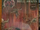 Slayer SEALED Hell Awaits Velvet Red Marble LP w/LARGE POSTER + LYRICS LTD 1000