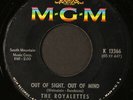 ROYALETTES: out of sight, out of mind / it's gonna take a miracle MGM 7