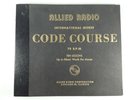 Vintage Allied Radio International Morse Code Course Complete Vinyl Set 78 RPM