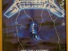Metallica - Ride The Lightning Elektra Megaforce 1984 LP Vinyl Shrink OG VG+