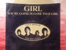 BEATLES 45 and Picture Sleeve. YOU’RE GOING TO LOSE THAT GIRL. Clear Vinyl. EX.