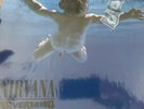 NIRVANA ICONIC NEVERMIND VINYL LP IN RARE STUNNING MARBLED ELECTRIC BLUE COLOUR