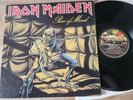 IRON MAIDEN - Piece of Mind 14C 064-7724 Greek Pressing Vinyl LP