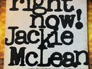 JACKIE MCLEAN   Right Now    Blue Note BLP 4215 NYC jazz LP