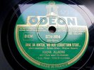 1617/ HANS ALBERS-Ganz dahinten wo der Leuchtturm steht-Seemanns-78rpm Schellack