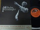 FURTWANGLER  / BRAHMS  symphony no 3   / VSM FALP 543