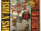 Guns n Roses Appetite For Destruction 1987 uk WX125 withdrawn sleeve