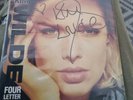 KIM WILDE signed autograph * FOUR LETTER WORD * 7