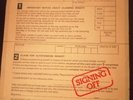 UB40 Signing Off Vinyl Album
