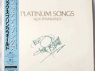 Rick Springfield, Platinum Songs - Japan Vinyl w OBI Insert - RPL-3043