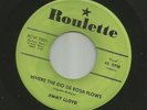 ROCKABILLY - JIMMY LLOYD - WHERE THE RIO DE ROSA FLOWS  - HEAR -1957 ROULETTE